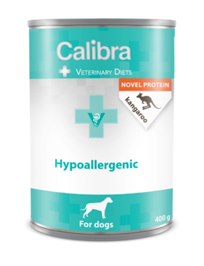 Calibra dog Hypoallergenic Skin and Coat support kangaroo canned